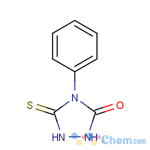 CAS No:27106-12-3 1,2,4-Triazolidin-3-one,4-phenyl-5-thioxo-