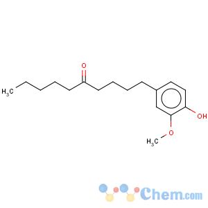 CAS No:27113-22-0 3-Decanone,1-(4-hydroxy-3-methoxyphenyl)-