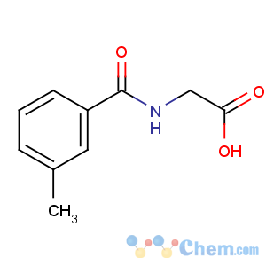 CAS No:27115-49-7 2-[(3-methylbenzoyl)amino]acetic acid