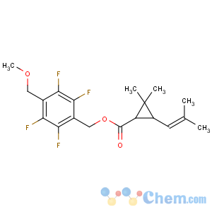 CAS No:271241-14-6 [2,3,5,6-tetrafluoro-4-(methoxymethyl)phenyl]methyl<br />2,2-dimethyl-3-(2-methylprop-1-enyl)cyclopropane-1-carboxylate