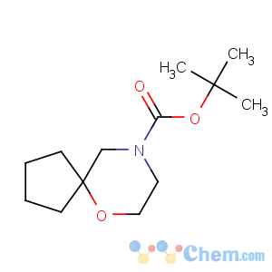 CAS No:271245-39-7 6-Oxa-9-azaspiro[4.5]decane-9-carboxylicacid, 1,1-dimethylethyl ester