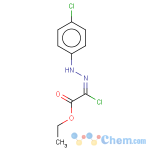 CAS No:27143-09-5 Aceticacid, 2-chloro-2-[2-(4-chlorophenyl)hydrazinylidene]-, ethyl ester