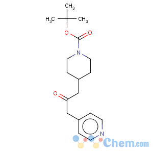 CAS No:271577-10-7 1-Piperidinecarboxylicacid, 4-[2-oxo-3-(4-pyridinyl)propyl]-, 1,1-dimethylethyl ester