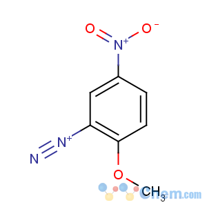 CAS No:27165-17-9 2-methoxy-5-nitrobenzenediazonium