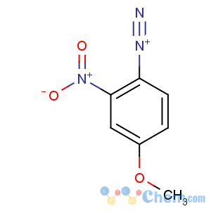CAS No:27165-25-9 4-methoxy-2-nitrobenzenediazonium
