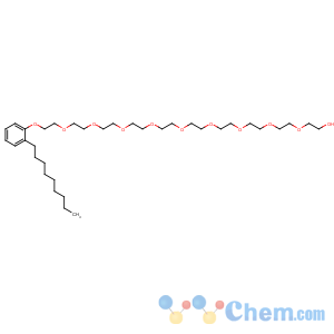 CAS No:27177-08-8 2-[2-[2-[2-[2-[2-[2-[2-[2-[2-(2-nonylphenoxy)ethoxy]ethoxy]ethoxy]<br />ethoxy]ethoxy]ethoxy]ethoxy]ethoxy]ethoxy]ethanol