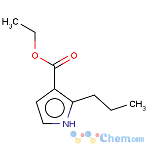 CAS No:27188-97-2 1H-Pyrrole-3-carboxylicacid, 2-propyl-, ethyl ester