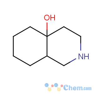 CAS No:2721-61-1 2,3,4,5,6,7,8,8a-octahydro-1H-isoquinolin-4a-ol