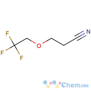 CAS No:272128-06-0 Propanenitrile,3-(2,2,2-trifluoroethoxy)-