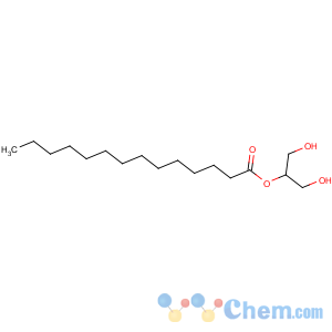 CAS No:27214-38-6 1,3-dihydroxypropan-2-yl tetradecanoate