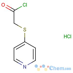 CAS No:27230-51-9 2-pyridin-4-ylsulfanylacetyl chloride