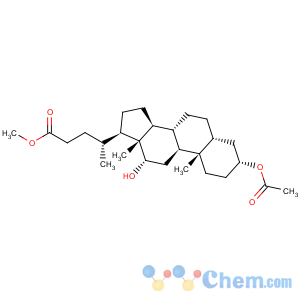 CAS No:27240-83-1 Cholan-24-oic acid,3-(acetyloxy)-12-hydroxy-, methyl ester, (3a,5b,12a)-