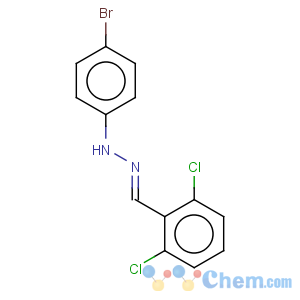 CAS No:27246-77-1 Benzaldehyde,2,6-dichloro-, 2-(4-bromophenyl)hydrazone