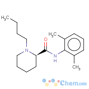 CAS No:27262-45-9 2-Piperidinecarboxamide,1-butyl-N-(2,6-dimethylphenyl)-, (2R)-