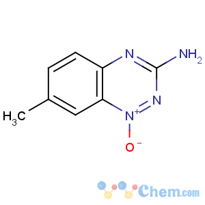 CAS No:27281-74-9 7-methyl-1-oxido-1,2,4-benzotriazin-1-ium-3-amine