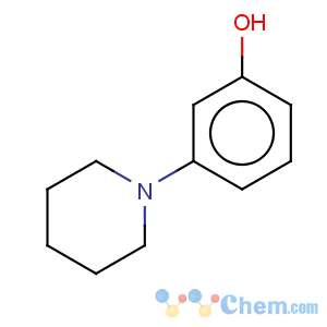 CAS No:27292-50-8 Phenol,3-(1-piperidinyl)-