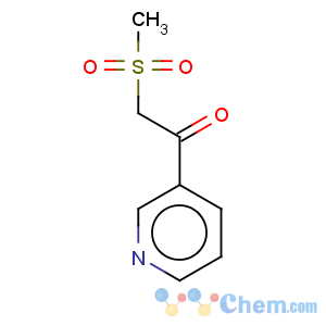 CAS No:27302-95-0 Ethanone,2-(methylsulfonyl)-1-(4-pyridinyl)-