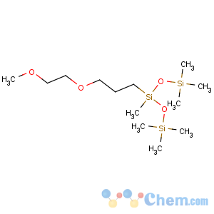 CAS No:27306-78-1 3-(2-methoxyethoxy)propyl-methyl-bis(trimethylsilyloxy)silane
