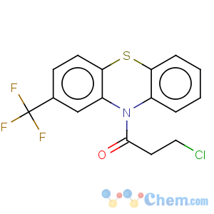 CAS No:27312-94-3 1-Propanone,3-chloro-1-[2-(trifluoromethyl)-10H-phenothiazin-10-yl]-