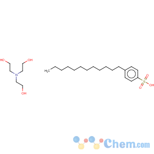 CAS No:27323-41-7 TRIETHANOLAMINE DODECYLBENZENE SULFONATE			