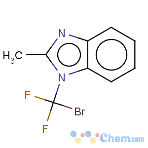 CAS No:273405-42-8 1H-Benzimidazole,1-(bromodifluoromethyl)-2-methyl-