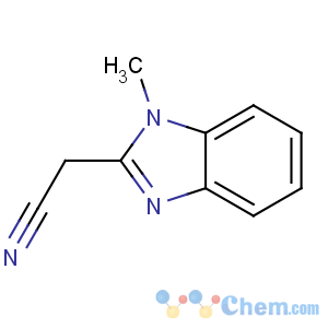 CAS No:2735-62-8 2-(1-methylbenzimidazol-2-yl)acetonitrile