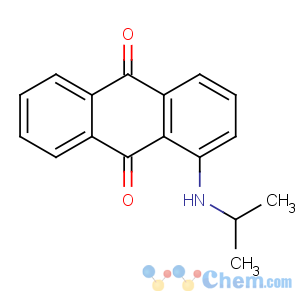 CAS No:27354-18-3 1-(propan-2-ylamino)anthracene-9,10-dione
