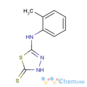 CAS No:27385-97-3 5-(2-methylanilino)-3H-1,3,4-thiadiazole-2-thione