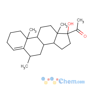 CAS No:2740-52-5 Pregn-4-en-20-one,17-hydroxy-6-methyl-, (6a)-