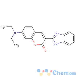 CAS No:27425-55-4 3-(1H-benzimidazol-2-yl)-7-(diethylamino)chromen-2-one