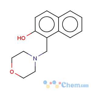 CAS No:27438-39-7 2-Naphthalenol,1-(4-morpholinylmethyl)-