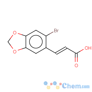 CAS No:27452-00-2 2-Bromo-4,5-methylenedioxycinnamic acid