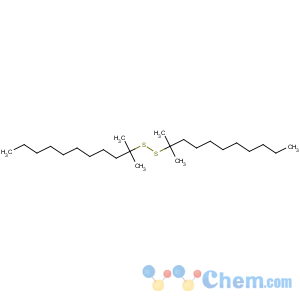 CAS No:27458-90-8 2-methyl-2-(2-methylundecan-2-yldisulfanyl)undecane
