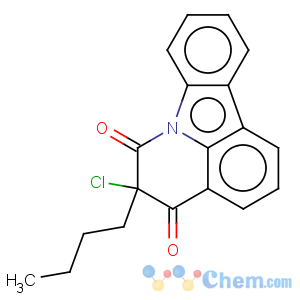 CAS No:274691-34-8 5-butyl-5-chloro-5,6-dihydro-4H-pyrido[3,2,1-jk]carbazole-4,6-dione