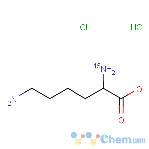 CAS No:2747-89-9 Lysine-2-15N,hydrochloride (1:2)