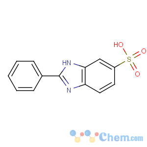CAS No:27503-81-7 2-phenyl-3H-benzimidazole-5-sulfonic acid