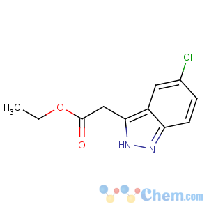 CAS No:27512-72-7 ethyl 2-(5-chloro-2H-indazol-3-yl)acetate