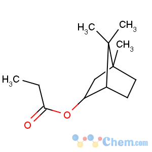CAS No:2756-56-1 (4,7,7-trimethyl-2-bicyclo[2.2.1]heptanyl) propanoate