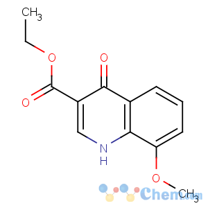 CAS No:27568-04-3 ethyl 8-methoxy-4-oxo-1H-quinoline-3-carboxylate