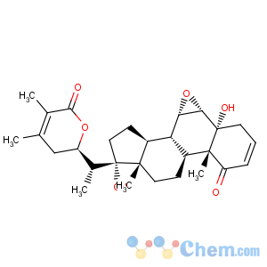 CAS No:27570-38-3 Ergosta-2,24-dien-26-oicacid, 6,7-epoxy-5,17,22-trihydroxy-1-oxo-, d-lactone, (5a,6a,7a,22R)-