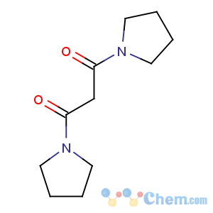 CAS No:27579-35-7 Pyrrolidine,1,1'-(1,3-dioxo-1,3-propanediyl)bis- (9CI)