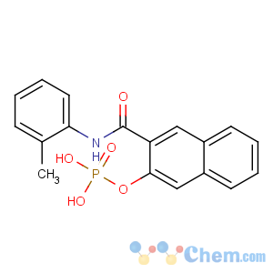 CAS No:27580-13-8 [3-[(2-methylphenyl)carbamoyl]naphthalen-2-yl] dihydrogen phosphate