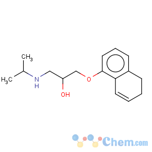 CAS No:27581-02-8 2-Propanol,1-[(5,6-dihydro-1-naphthalenyl)oxy]-3-[(1-methylethyl)amino]-