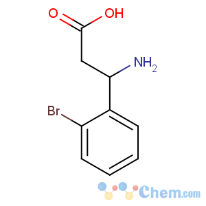 CAS No:275826-34-1 (3S)-3-amino-3-(2-bromophenyl)propanoic acid