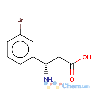 CAS No:275826-35-2 Benzenepropanoic acid, b-amino-3-bromo-, (bS)-