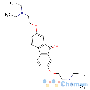 CAS No:27591-97-5 2,7-bis[2-(diethylamino)ethoxy]fluoren-9-one