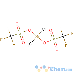 CAS No:27607-78-9 Methanesulfonic acid,1,1,1-trifluoro-, dimethyl[[(trifluoromethyl)sulfonyl]oxy]silyl ester
