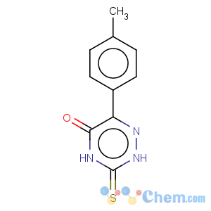 CAS No:27623-05-8 1,2,4-Triazin-5(2H)-one,3,4-dihydro-6-(4-methylphenyl)-3-thioxo-