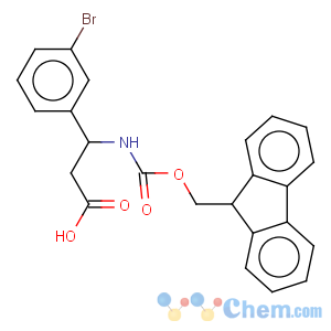 CAS No:276262-71-6 Benzenepropanoic acid,3-bromo-b-[[(9H-fluoren-9-ylmethoxy)carbonyl]amino]-