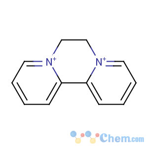 CAS No:2764-72-9 6,7-dihydrodipyrido[1,2-b:1',2'-e]pyrazine-5,8-diium